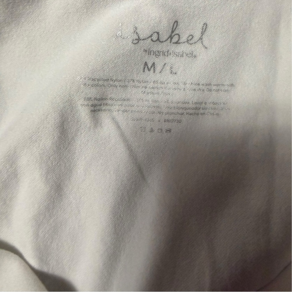 Isabel Maternity Support Cami in White M/L - Picture 5 of 5
